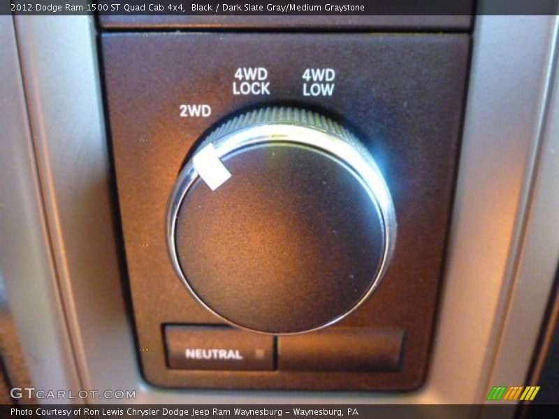 Black / Dark Slate Gray/Medium Graystone 2012 Dodge Ram 1500 ST Quad Cab 4x4