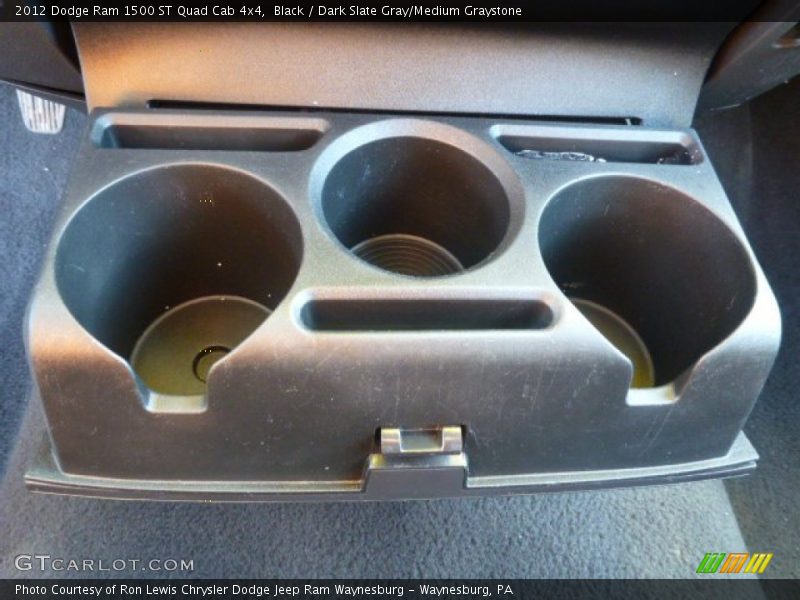 Black / Dark Slate Gray/Medium Graystone 2012 Dodge Ram 1500 ST Quad Cab 4x4