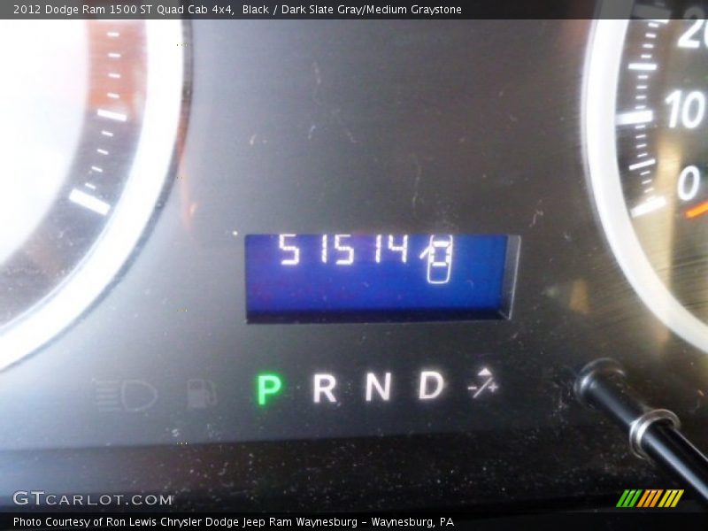 Black / Dark Slate Gray/Medium Graystone 2012 Dodge Ram 1500 ST Quad Cab 4x4