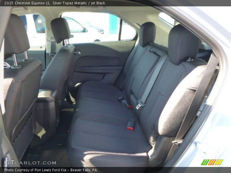 Silver Topaz Metallic / Jet Black 2015 Chevrolet Equinox LS