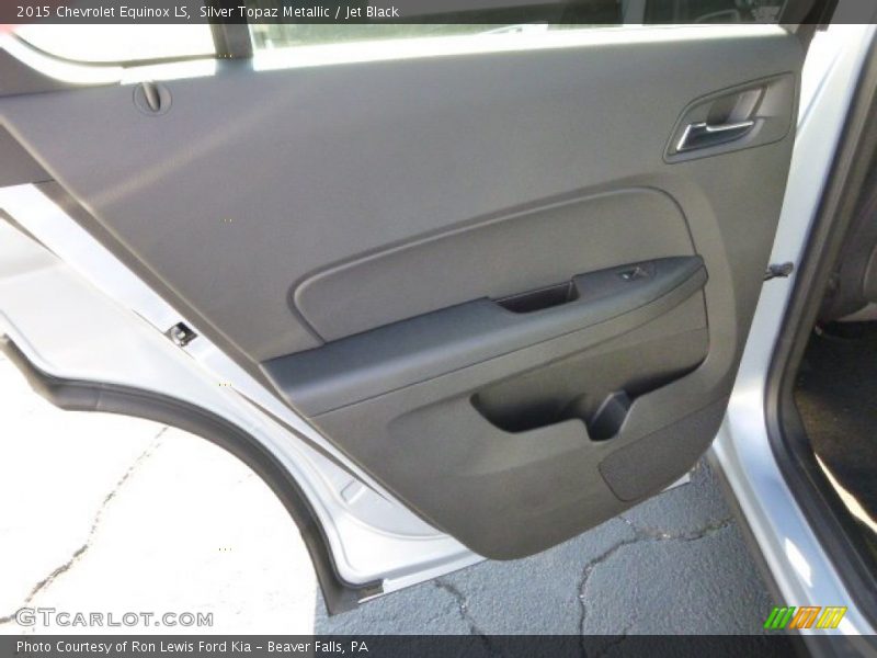 Silver Topaz Metallic / Jet Black 2015 Chevrolet Equinox LS