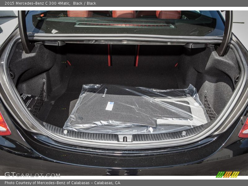 Black / Black 2015 Mercedes-Benz C 300 4Matic