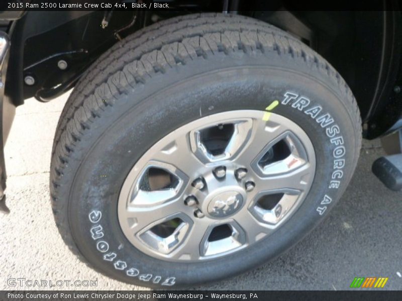 Black / Black 2015 Ram 2500 Laramie Crew Cab 4x4