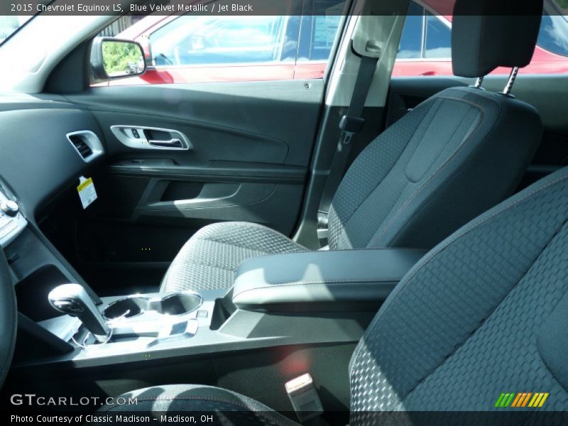 Blue Velvet Metallic / Jet Black 2015 Chevrolet Equinox LS