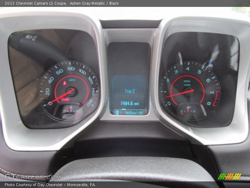 Ashen Gray Metallic / Black 2013 Chevrolet Camaro LS Coupe