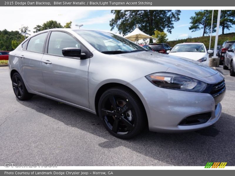 Front 3/4 View of 2015 Dart Blacktop