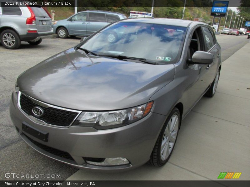 Titanium / Black 2013 Kia Forte SX