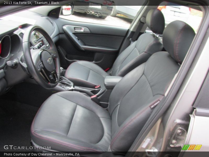 Front Seat of 2013 Forte SX