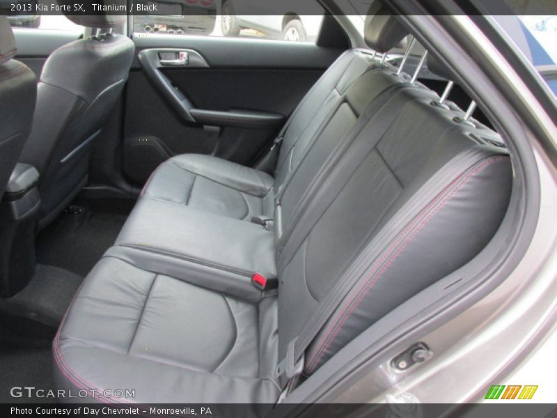 Rear Seat of 2013 Forte SX