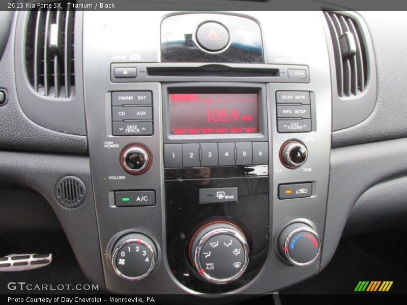 Controls of 2013 Forte SX