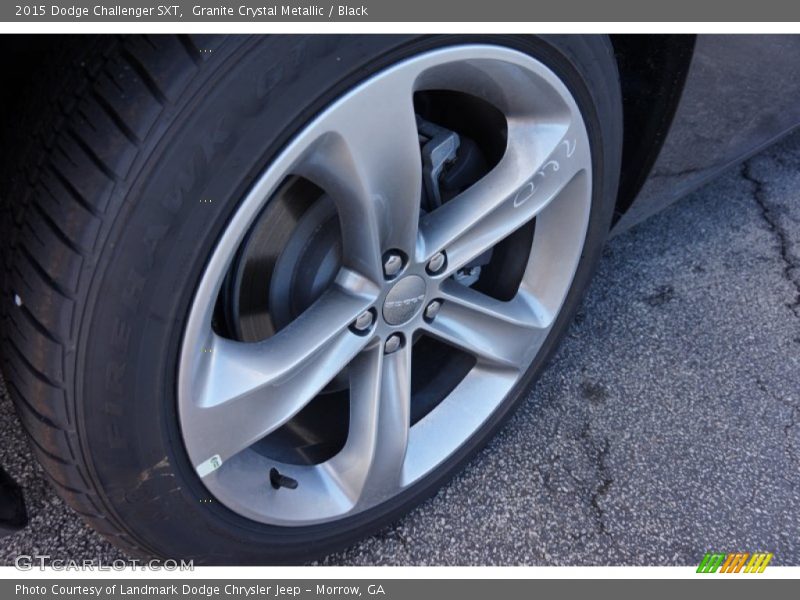Granite Crystal Metallic / Black 2015 Dodge Challenger SXT