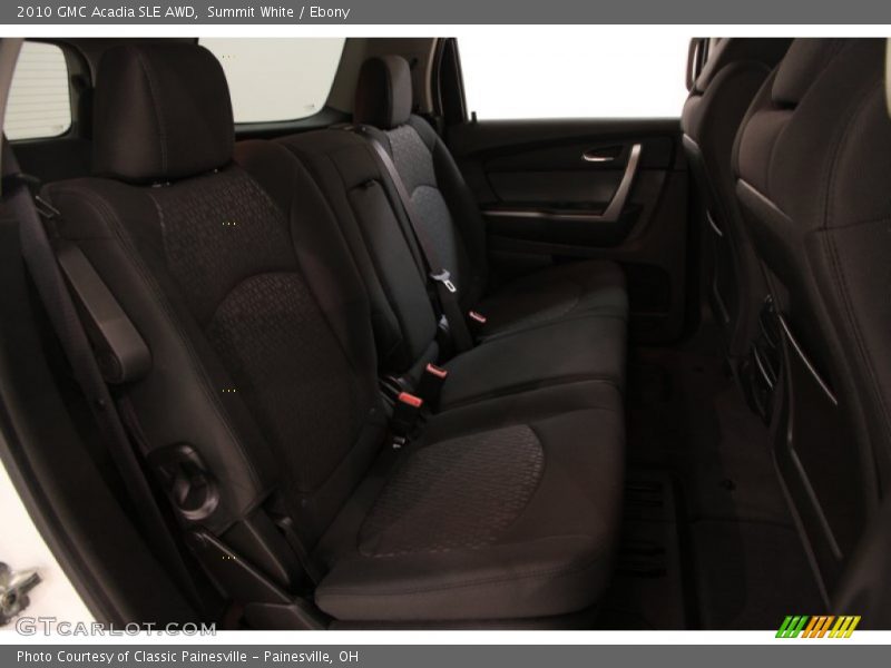 Summit White / Ebony 2010 GMC Acadia SLE AWD