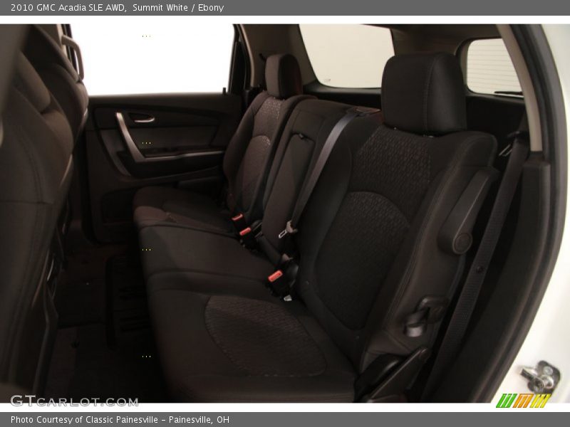 Summit White / Ebony 2010 GMC Acadia SLE AWD