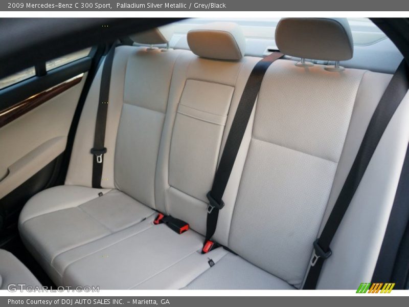 Palladium Silver Metallic / Grey/Black 2009 Mercedes-Benz C 300 Sport