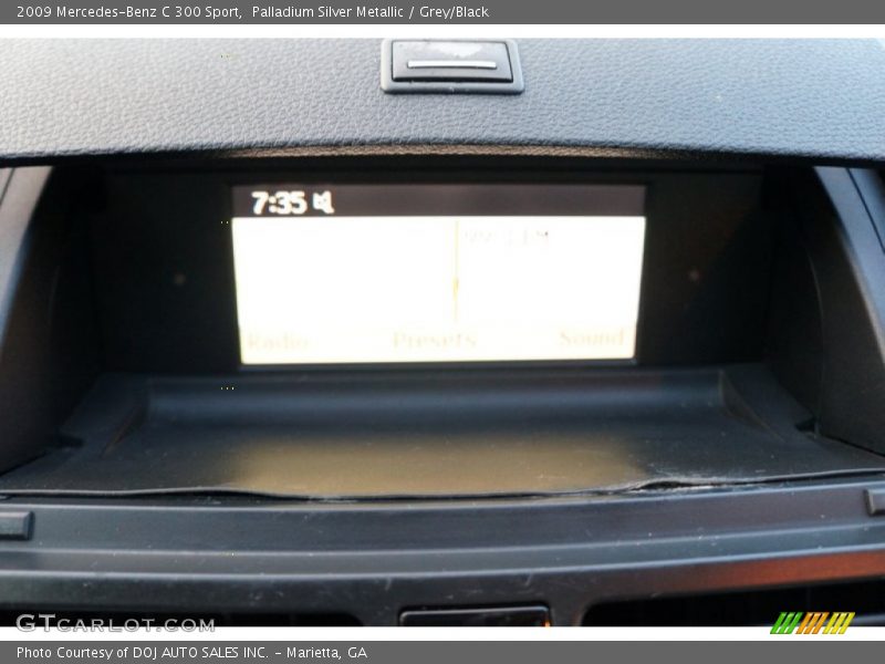 Palladium Silver Metallic / Grey/Black 2009 Mercedes-Benz C 300 Sport