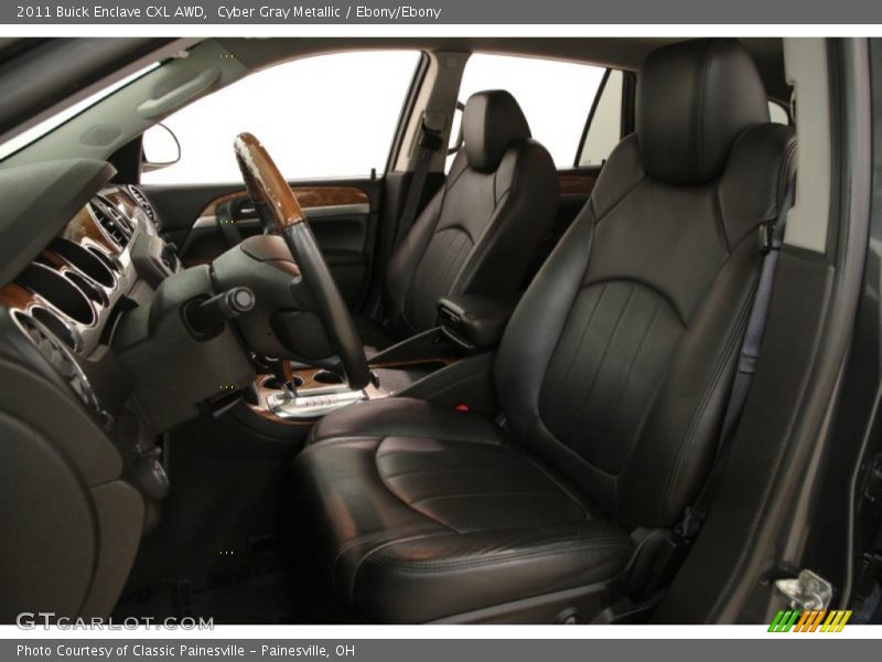 Cyber Gray Metallic / Ebony/Ebony 2011 Buick Enclave CXL AWD