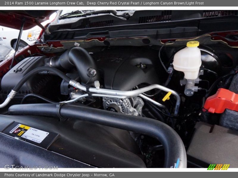 Deep Cherry Red Crystal Pearl / Longhorn Canyon Brown/Light Frost 2014 Ram 1500 Laramie Longhorn Crew Cab