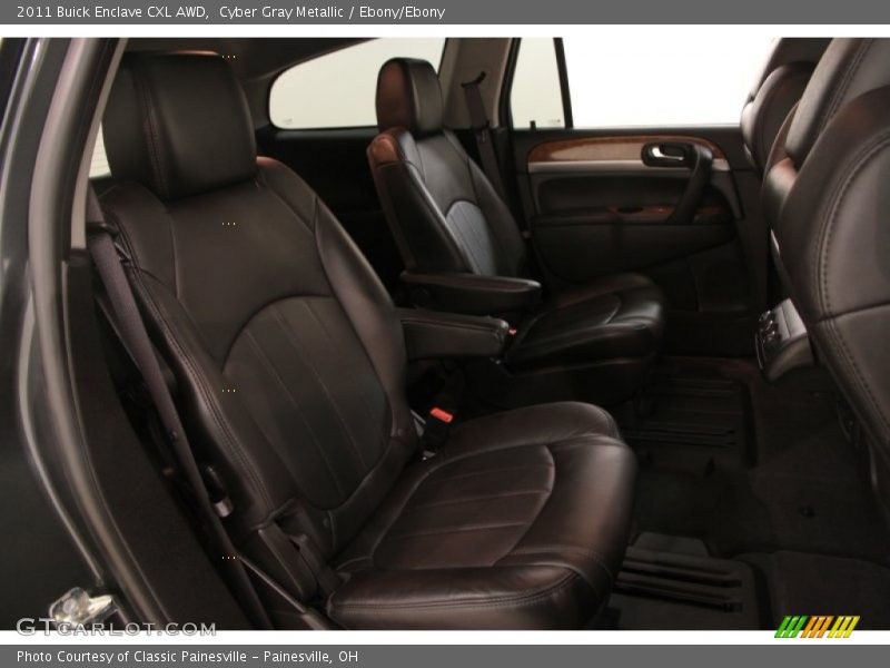 Cyber Gray Metallic / Ebony/Ebony 2011 Buick Enclave CXL AWD