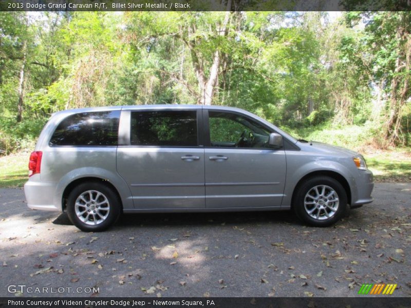 Billet Silver Metallic / Black 2013 Dodge Grand Caravan R/T