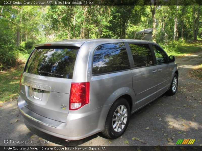 Billet Silver Metallic / Black 2013 Dodge Grand Caravan R/T