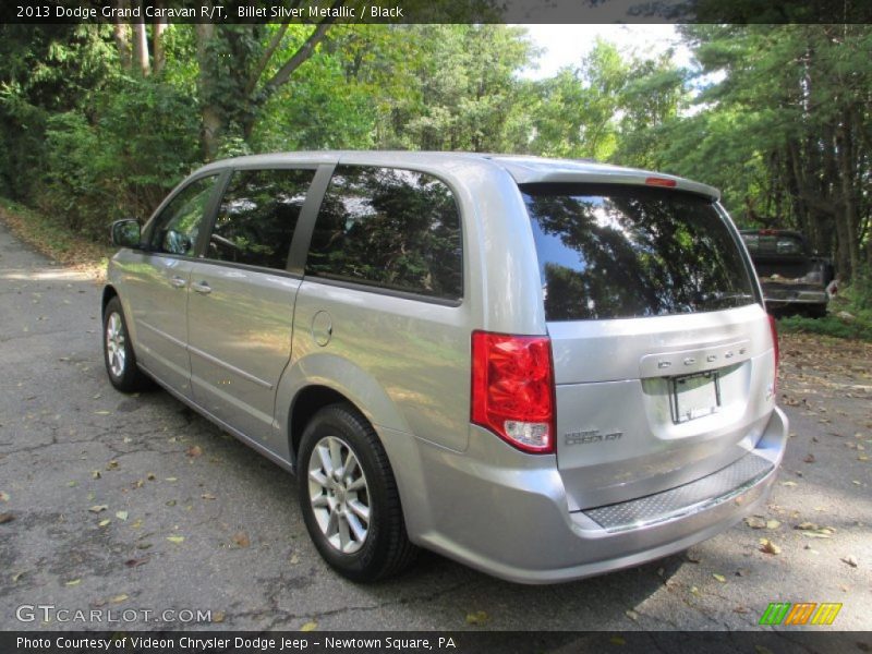 Billet Silver Metallic / Black 2013 Dodge Grand Caravan R/T