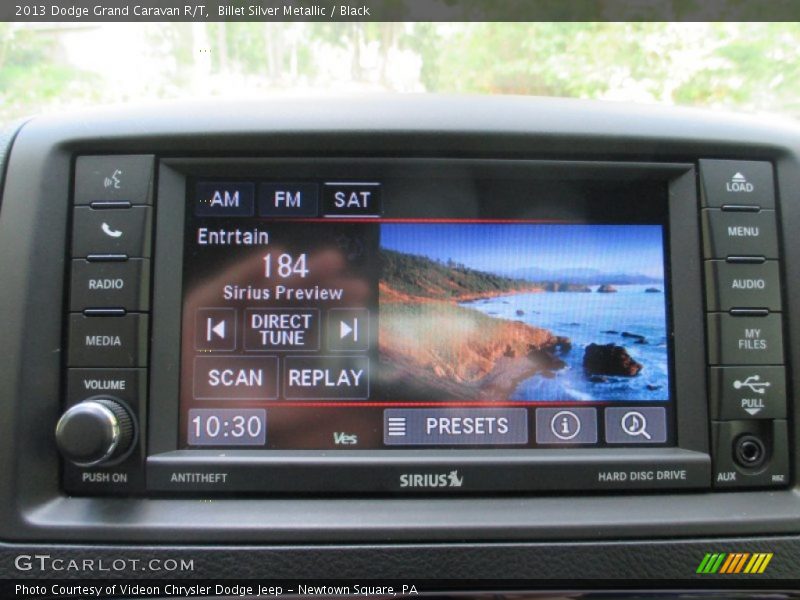 Billet Silver Metallic / Black 2013 Dodge Grand Caravan R/T