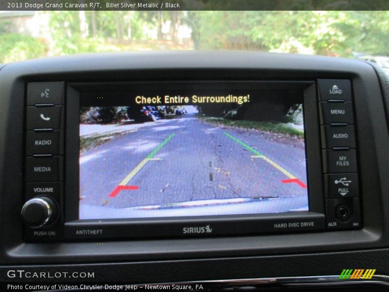 Billet Silver Metallic / Black 2013 Dodge Grand Caravan R/T
