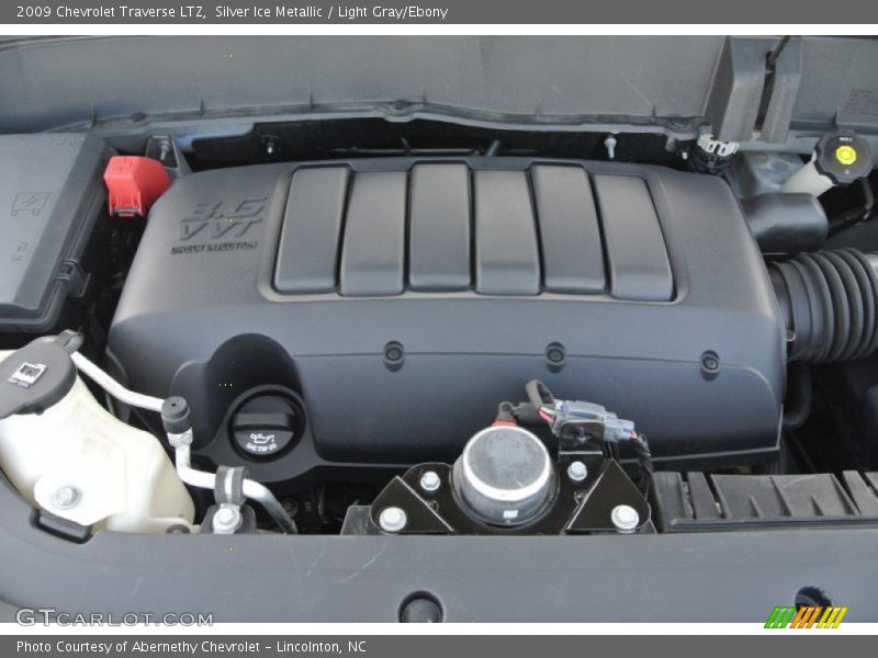 Silver Ice Metallic / Light Gray/Ebony 2009 Chevrolet Traverse LTZ