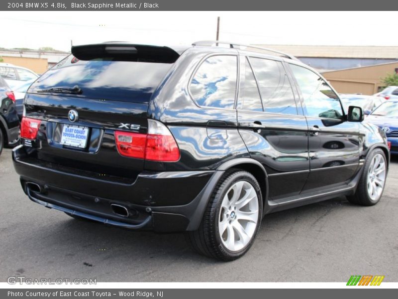 Black Sapphire Metallic / Black 2004 BMW X5 4.8is