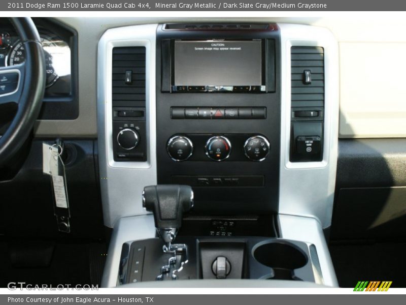 Mineral Gray Metallic / Dark Slate Gray/Medium Graystone 2011 Dodge Ram 1500 Laramie Quad Cab 4x4
