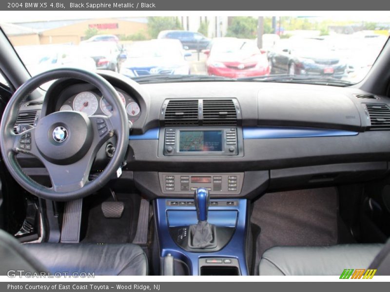 Black Sapphire Metallic / Black 2004 BMW X5 4.8is