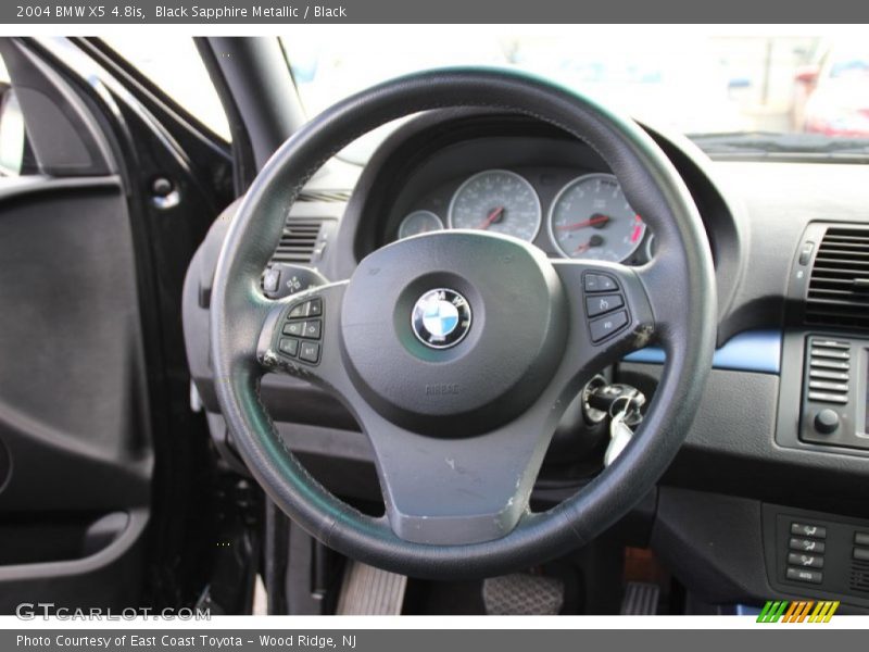 Black Sapphire Metallic / Black 2004 BMW X5 4.8is