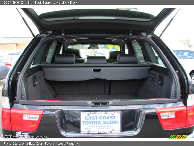 Black Sapphire Metallic / Black 2004 BMW X5 4.8is