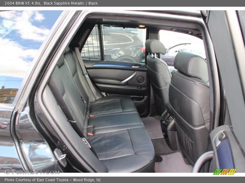 Black Sapphire Metallic / Black 2004 BMW X5 4.8is