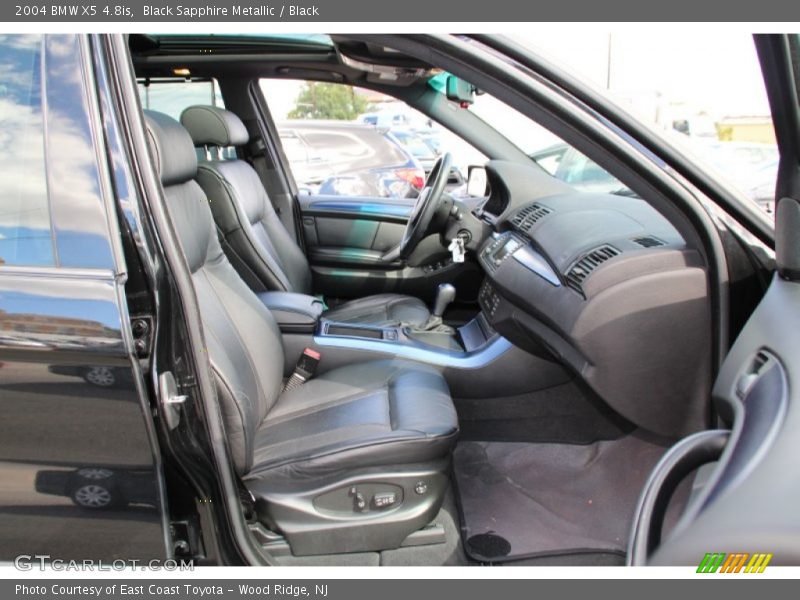 Black Sapphire Metallic / Black 2004 BMW X5 4.8is