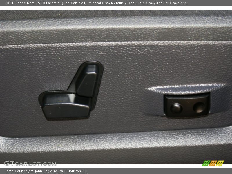 Mineral Gray Metallic / Dark Slate Gray/Medium Graystone 2011 Dodge Ram 1500 Laramie Quad Cab 4x4