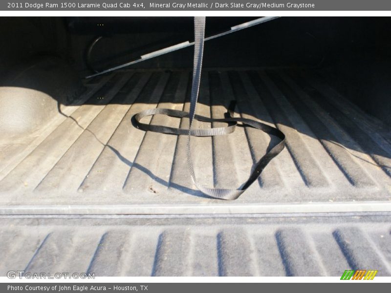 Mineral Gray Metallic / Dark Slate Gray/Medium Graystone 2011 Dodge Ram 1500 Laramie Quad Cab 4x4