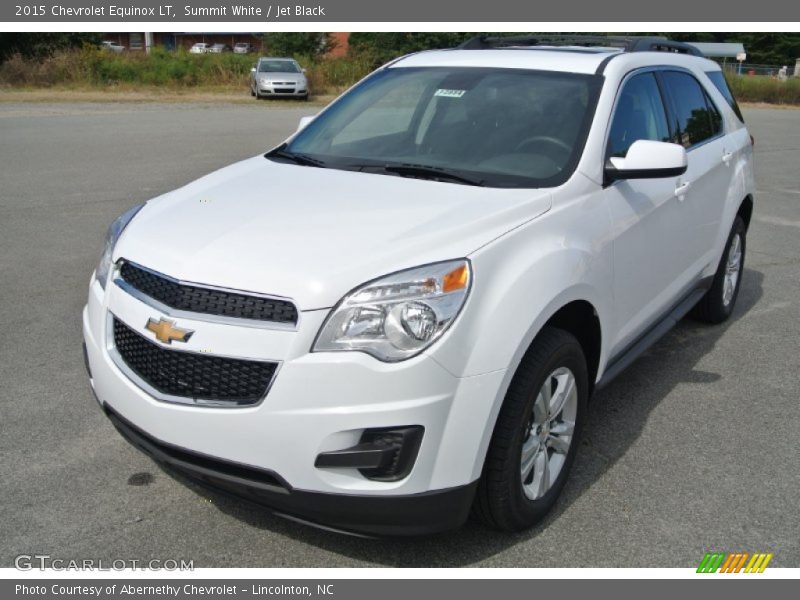 Summit White / Jet Black 2015 Chevrolet Equinox LT