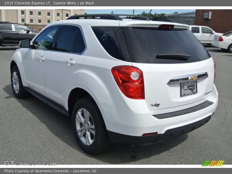 Summit White / Jet Black 2015 Chevrolet Equinox LT