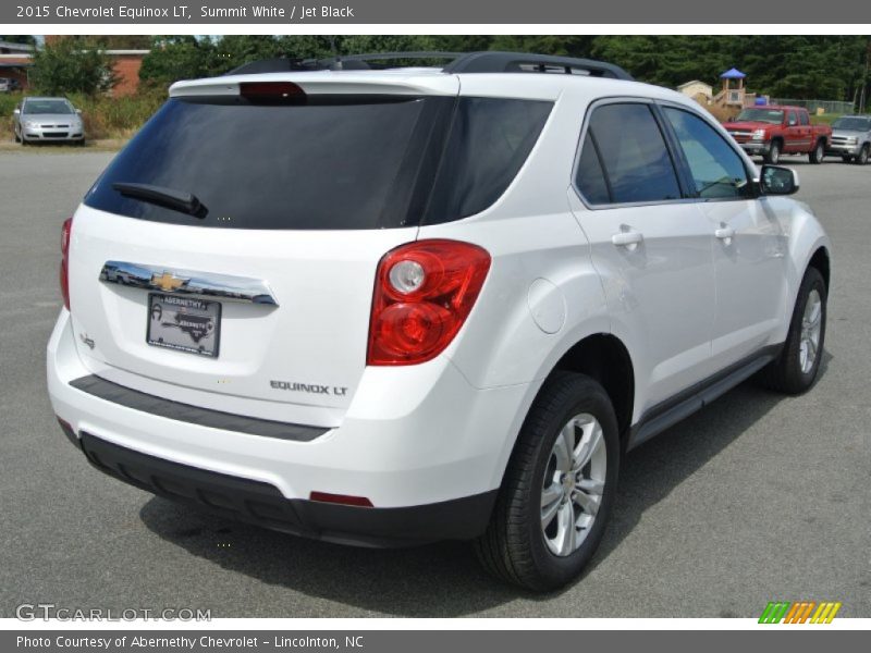Summit White / Jet Black 2015 Chevrolet Equinox LT