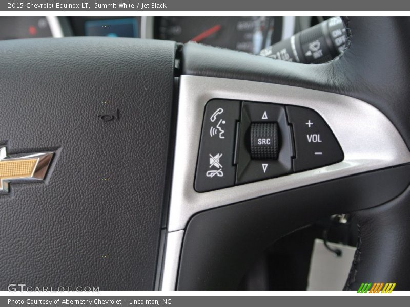Summit White / Jet Black 2015 Chevrolet Equinox LT