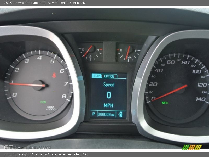 Summit White / Jet Black 2015 Chevrolet Equinox LT