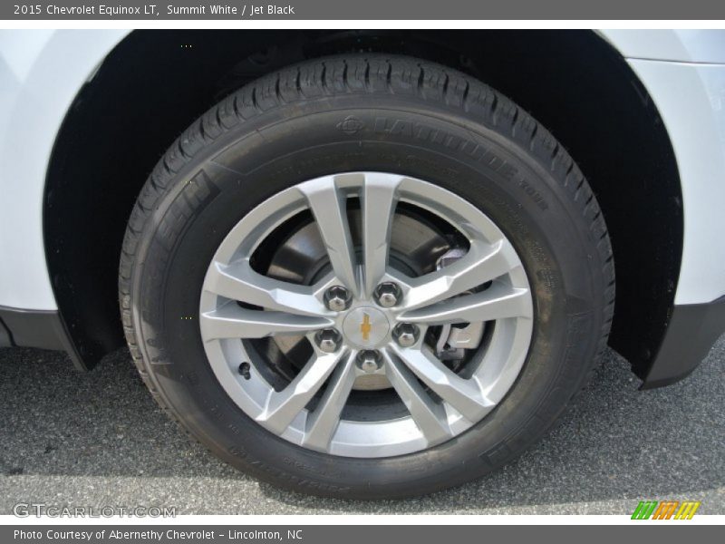 Summit White / Jet Black 2015 Chevrolet Equinox LT