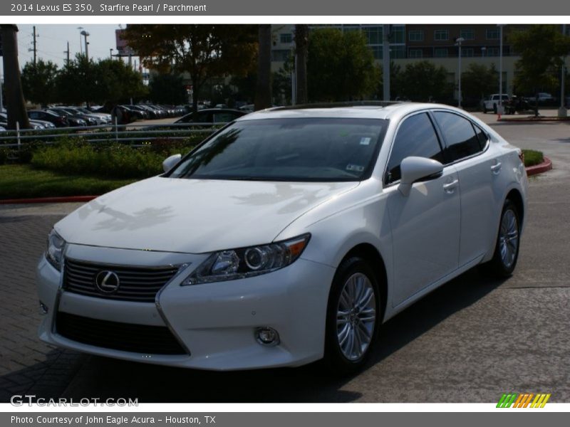 Starfire Pearl / Parchment 2014 Lexus ES 350