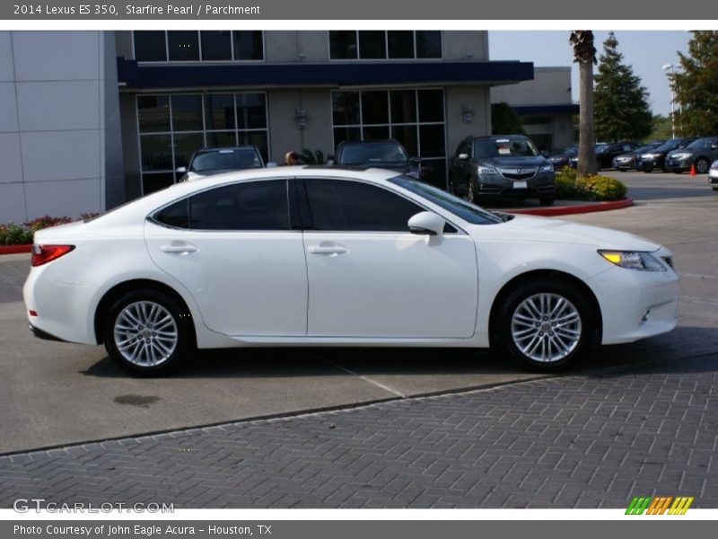 Starfire Pearl / Parchment 2014 Lexus ES 350