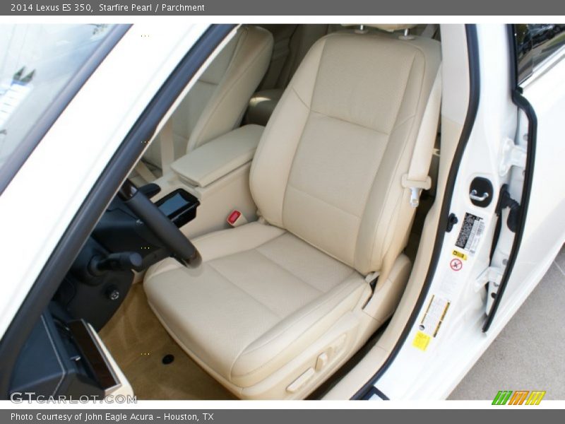 Starfire Pearl / Parchment 2014 Lexus ES 350