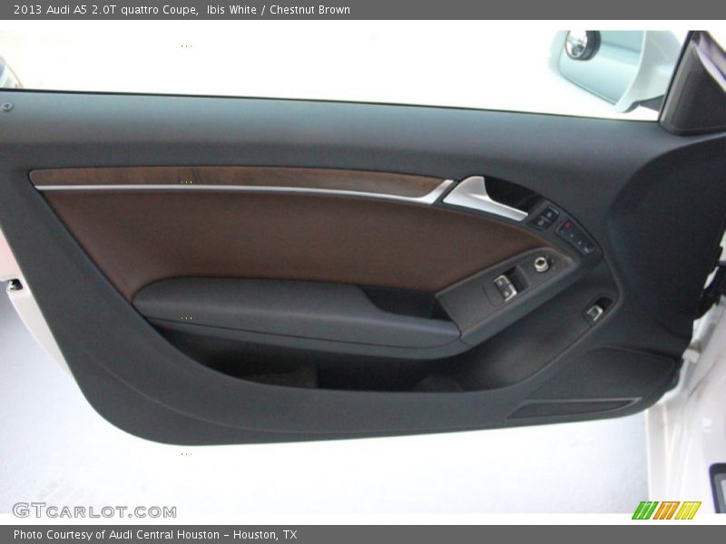 Ibis White / Chestnut Brown 2013 Audi A5 2.0T quattro Coupe