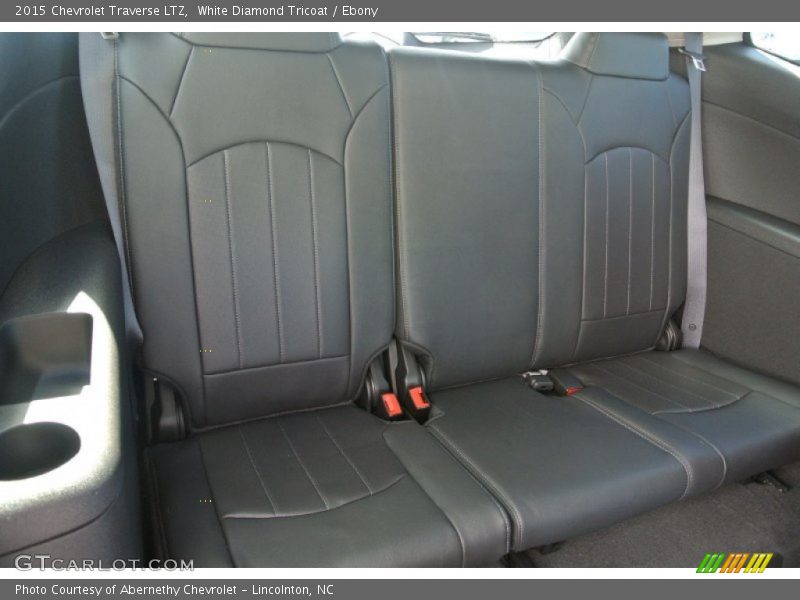 White Diamond Tricoat / Ebony 2015 Chevrolet Traverse LTZ