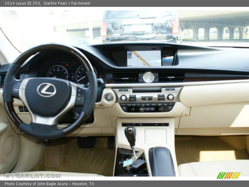 Starfire Pearl / Parchment 2014 Lexus ES 350