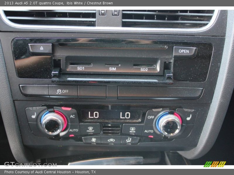 Ibis White / Chestnut Brown 2013 Audi A5 2.0T quattro Coupe
